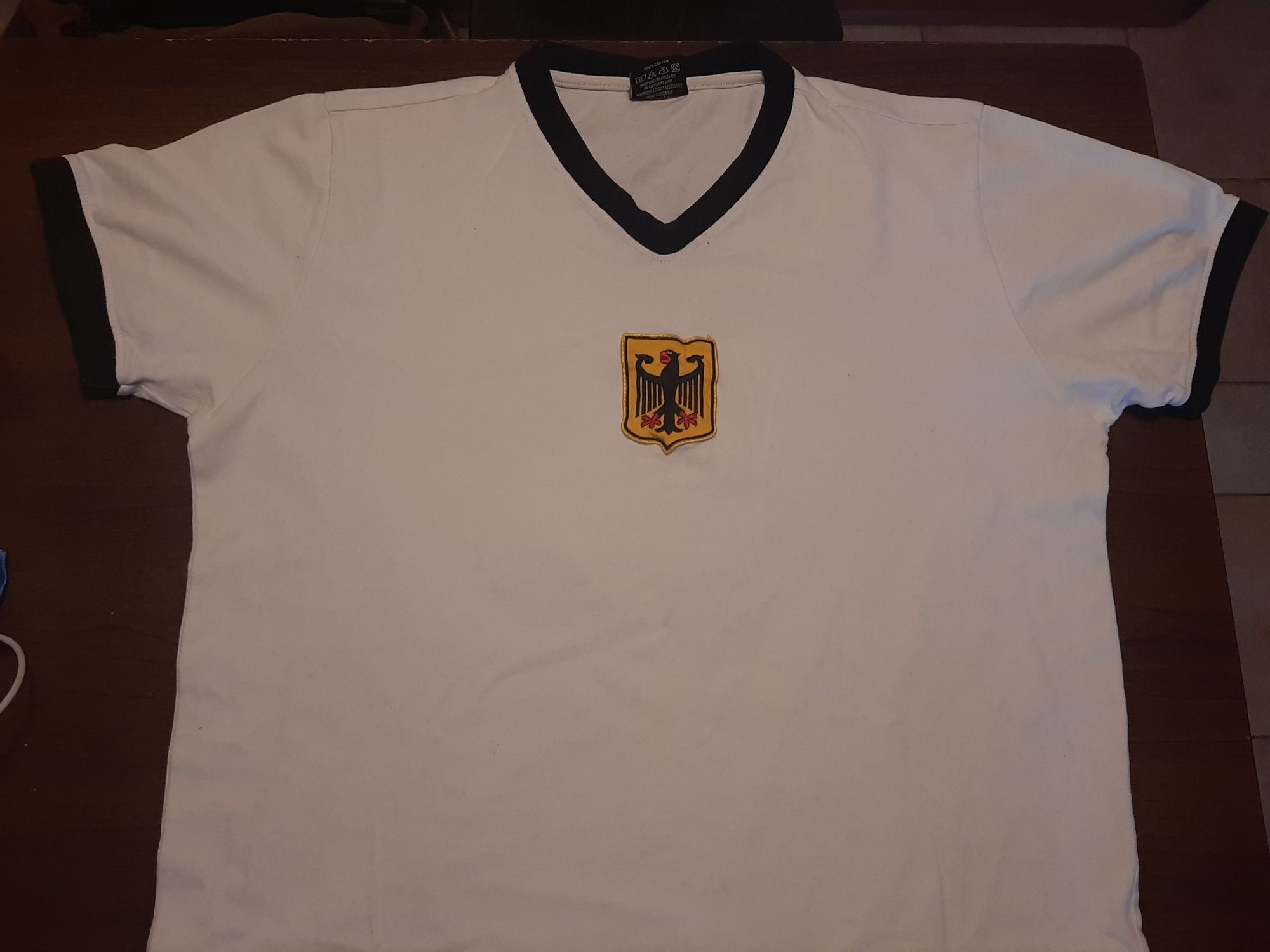 Футбольная футболка в стиле ретро 1970-х годов Германии