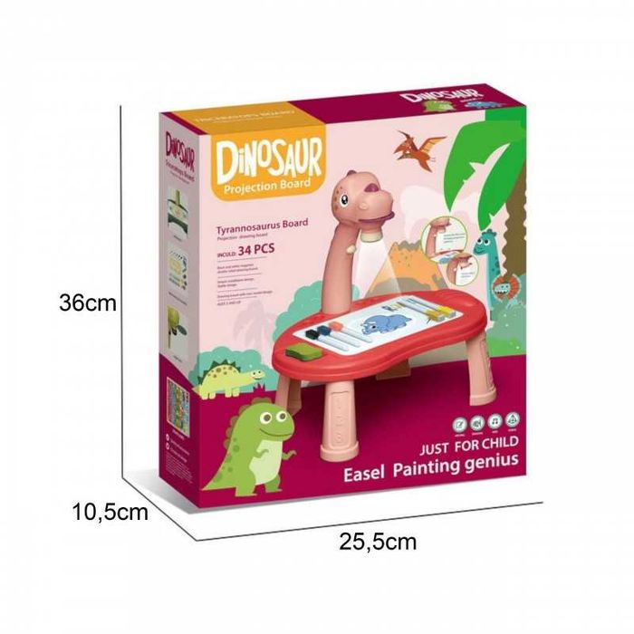 Projektor do rysowania dinozaur T-REX chińczyk 42R
