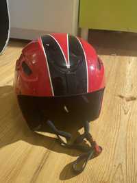 Narciarski kask dla dziecka rozmiar 56 cm