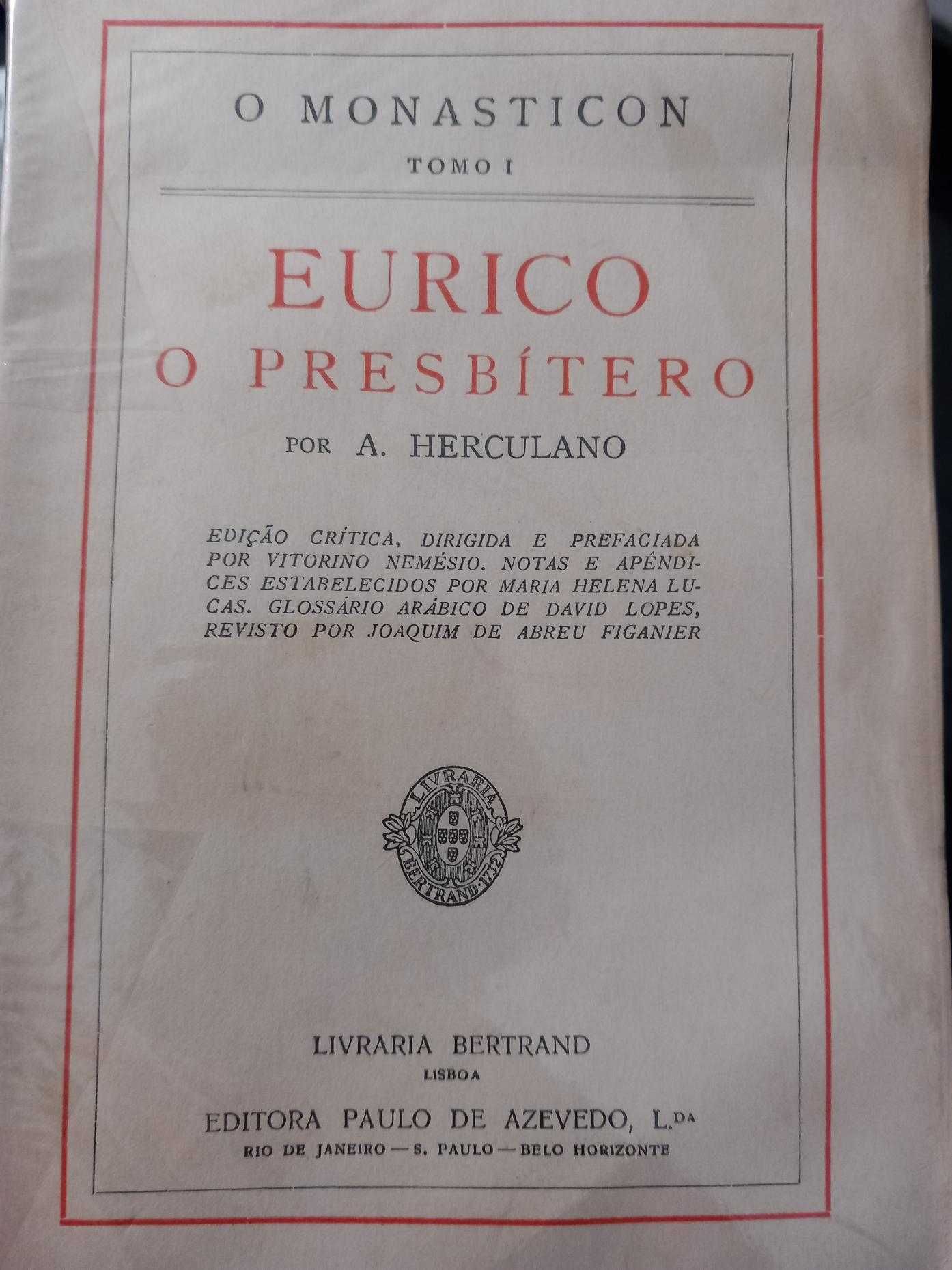 Alexandre Herculano, Eurico, o presbítero