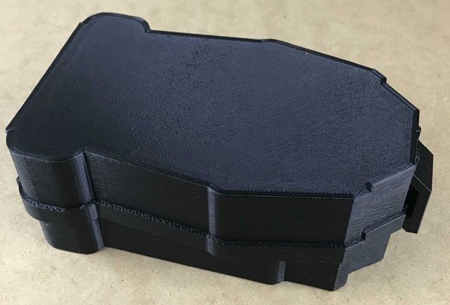Czarny pokrowiec, obudowa, pudełko, case do drona DJI Mini 3 (zwykły)