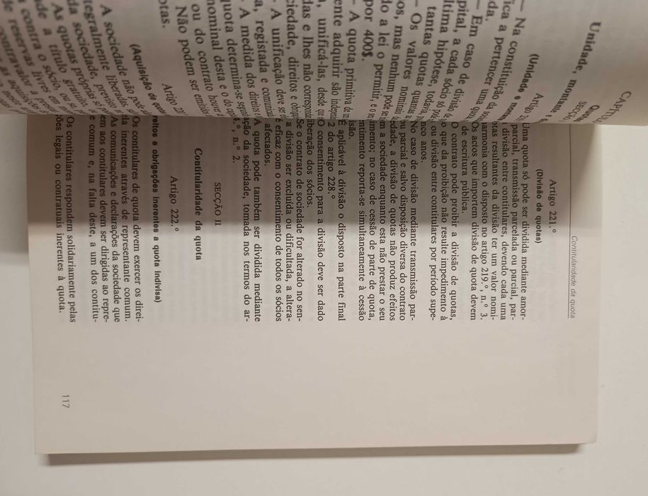 Código das Sociedades Comerciais