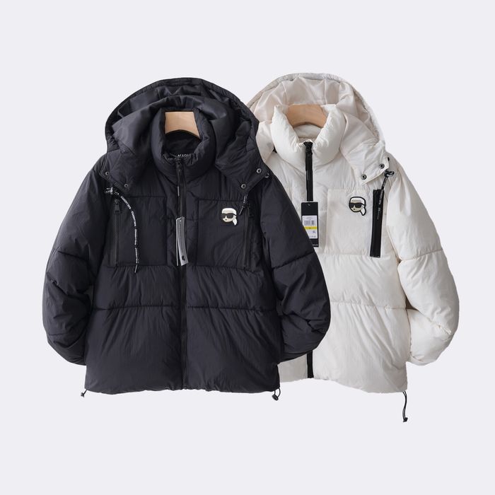 Куртка пуховик курточка жіноча karl lagerfeld