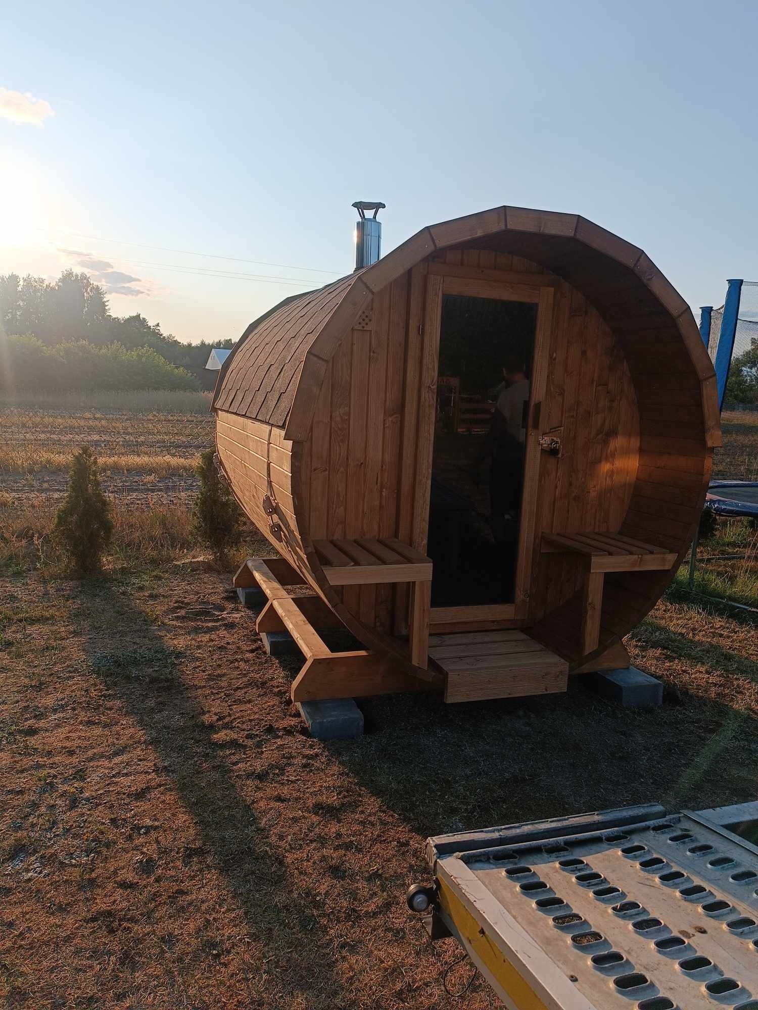 Sauna Ogrodowa Super Cena !! Kompletna z Piecem