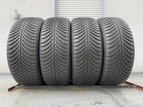 4szt całoroczne 215/55R17 GoodYear 8,5mm 2024r świetny stan! 4S178 gwa