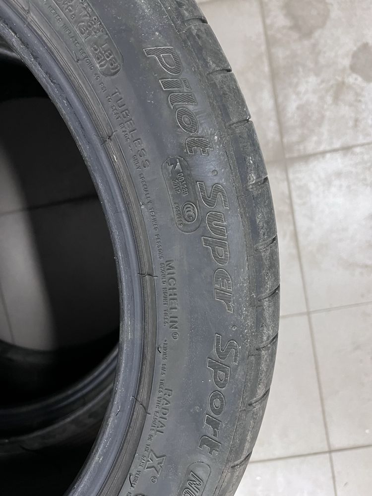 Opony Michelin Pilot Super Sport 19 cali letnie 5-6 mm