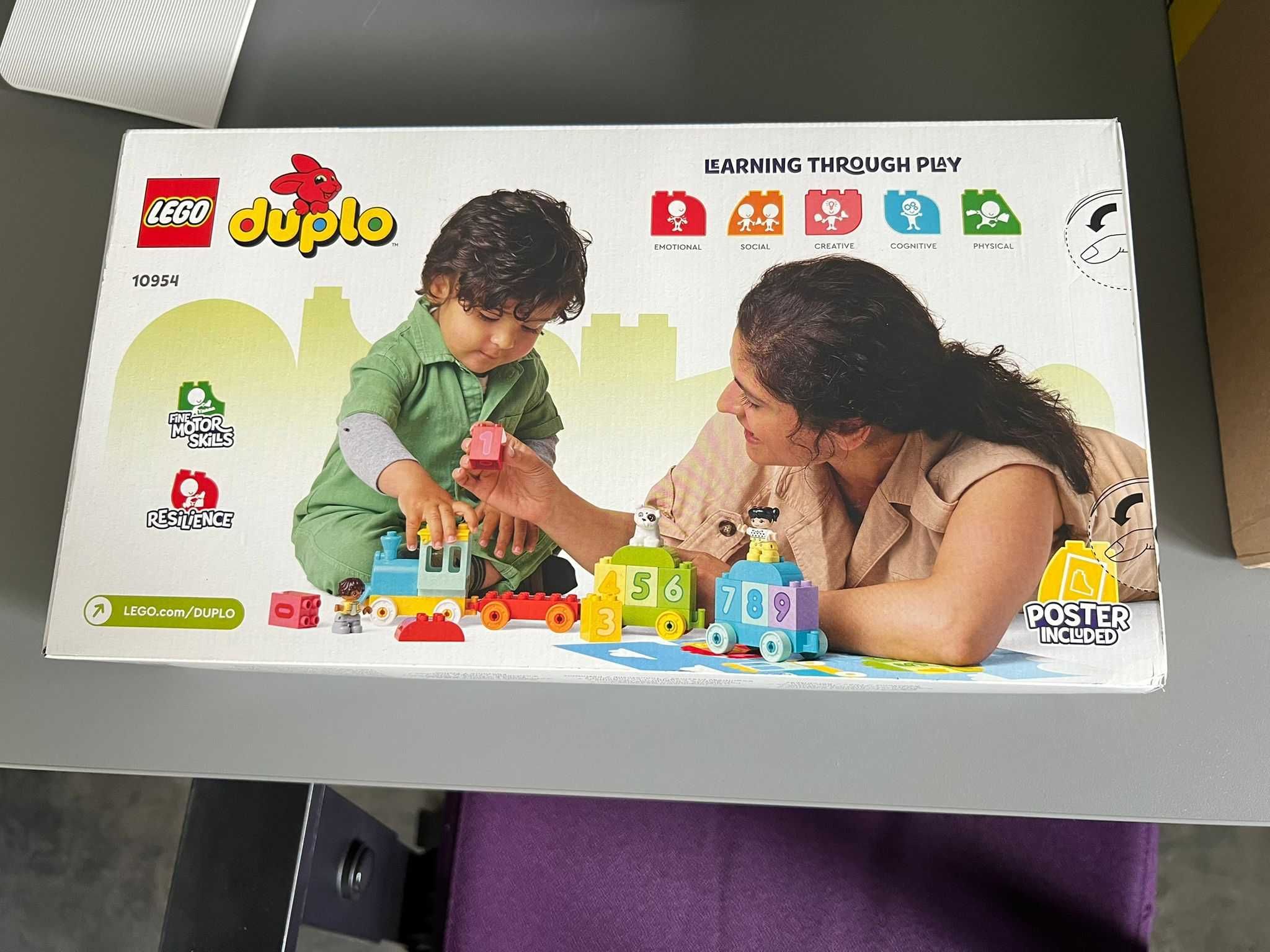 Lego duplo pociąg LEARN TO COUNT