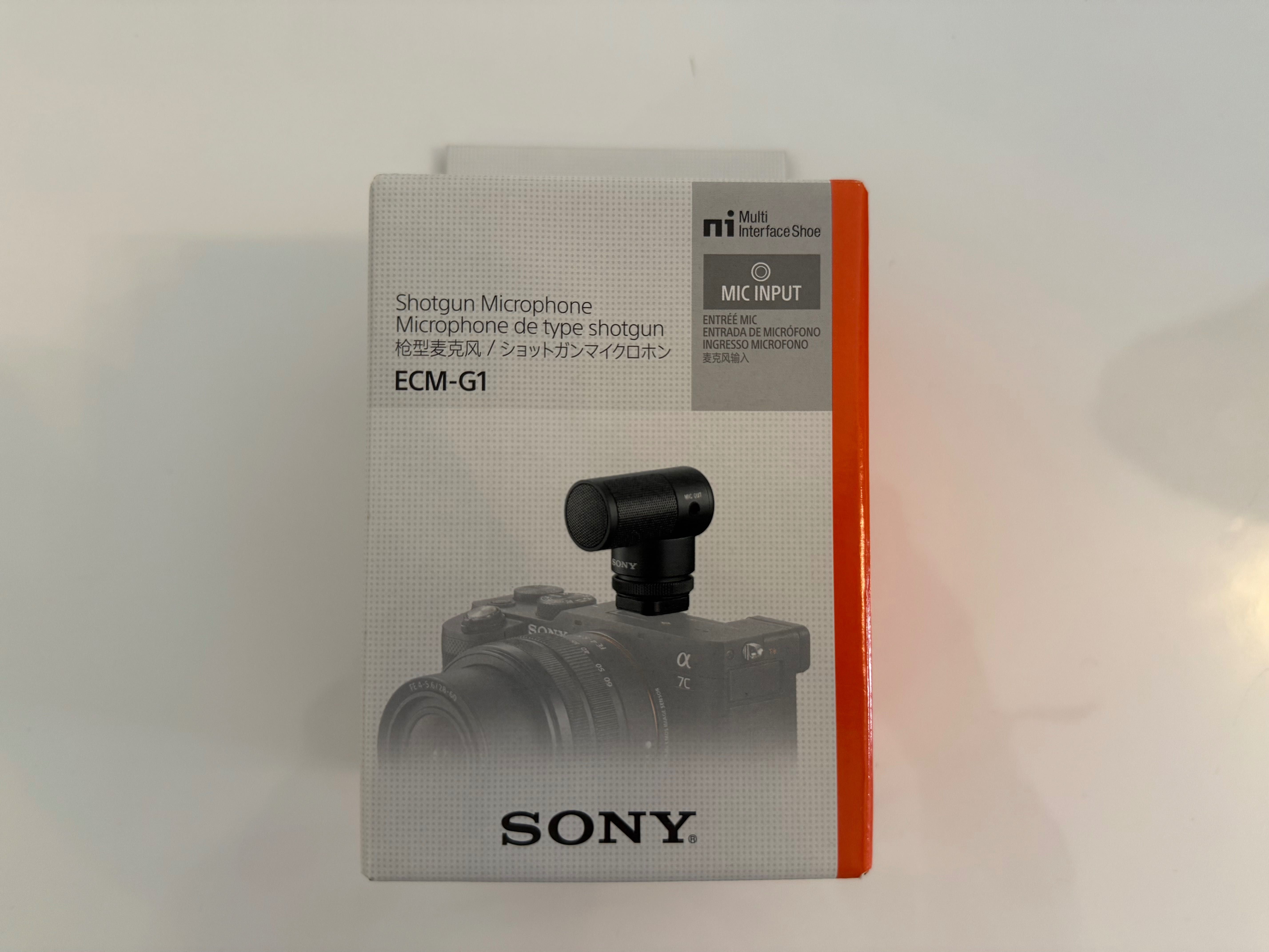 Microfone Sony ECM G1