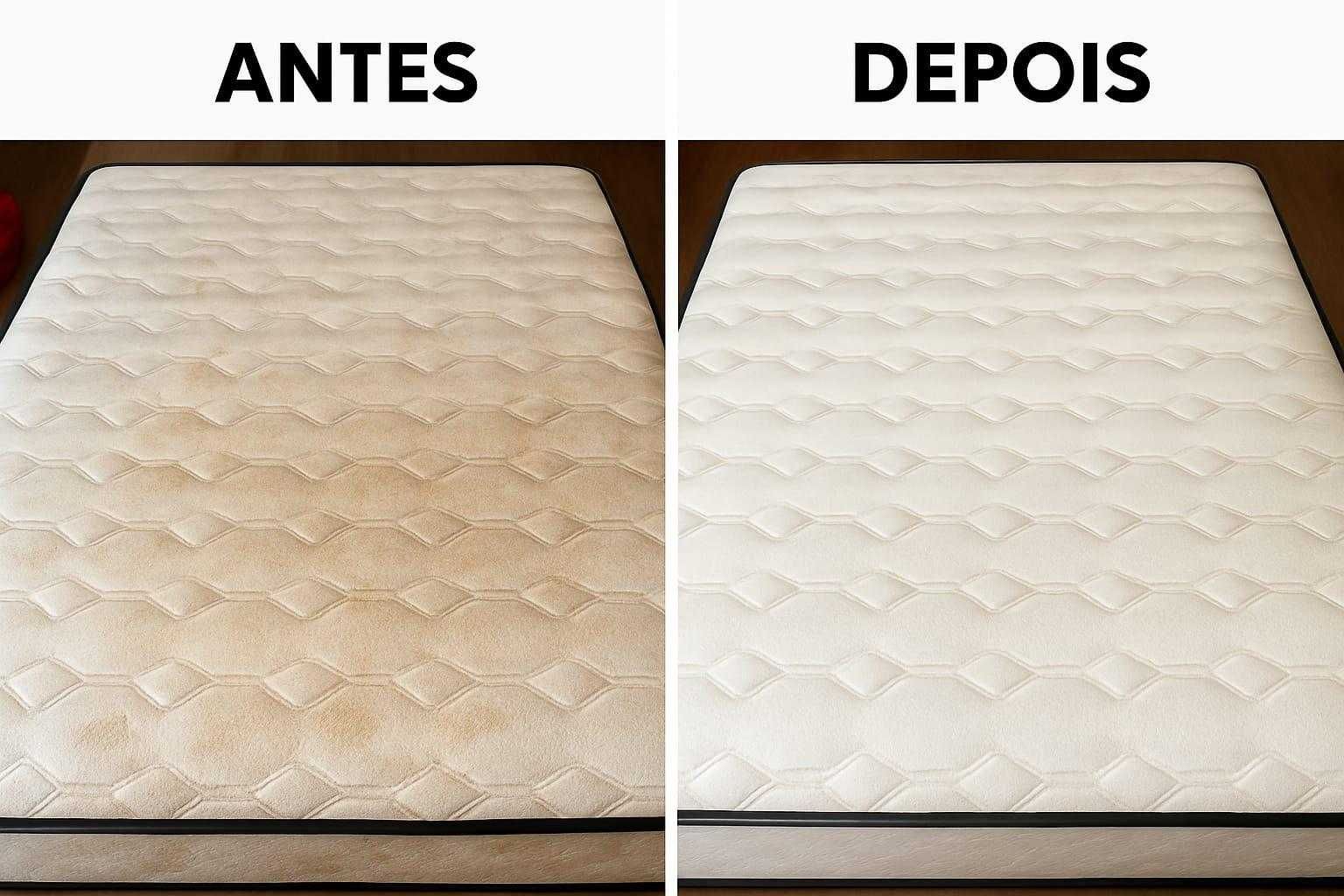 Higienização de colchões e estofados