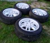Komplet alufelg 15 cali 4x108 peugeot citroen z oponami letnimi 185/55