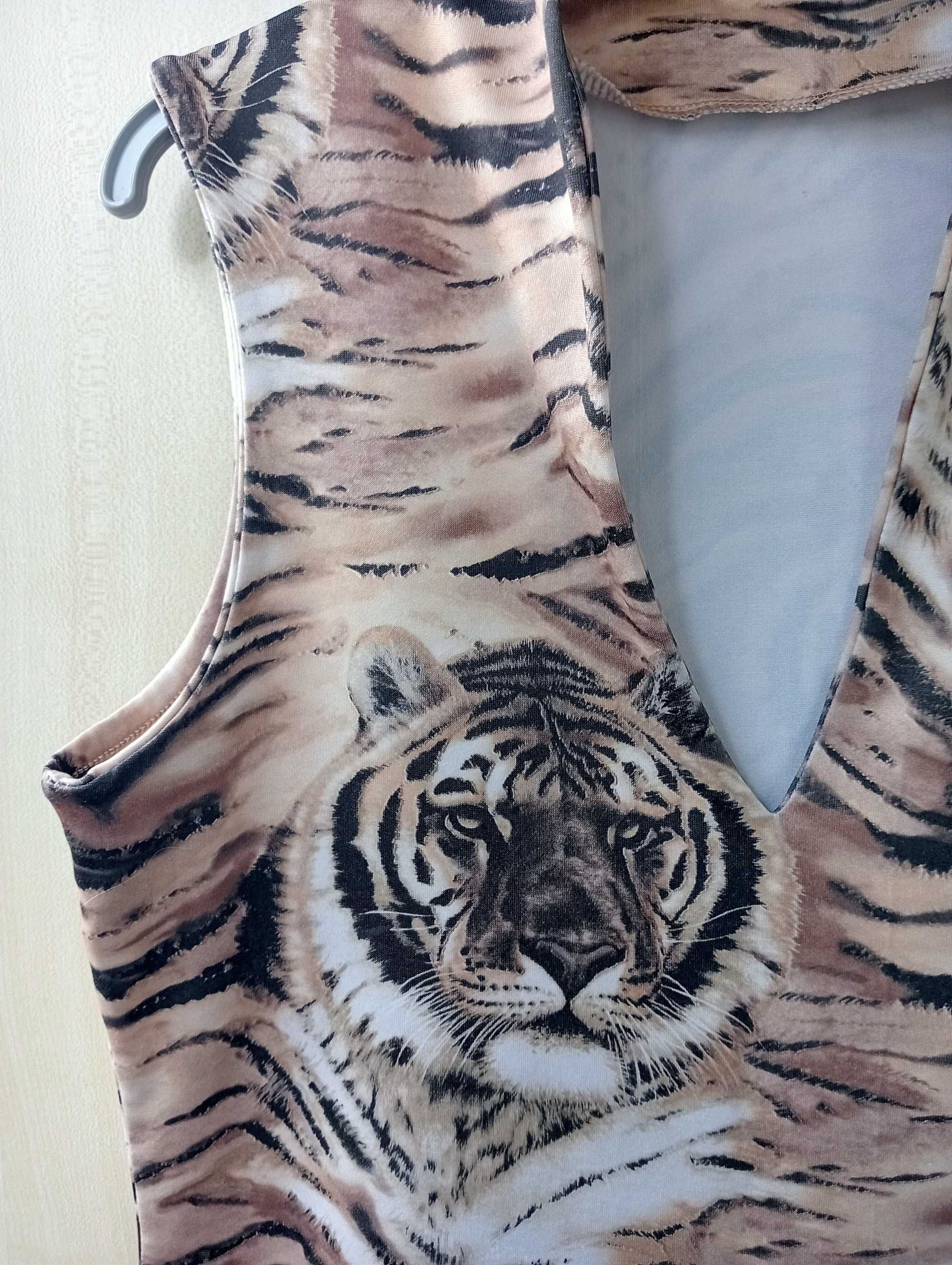 koszulka z motywem tygrysa