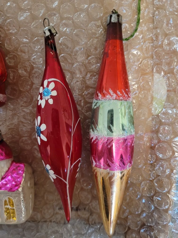 Stare bombki prl  zestaw
