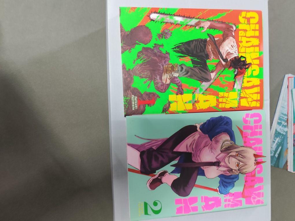 Manga chainsaw man tomy 1,2,3