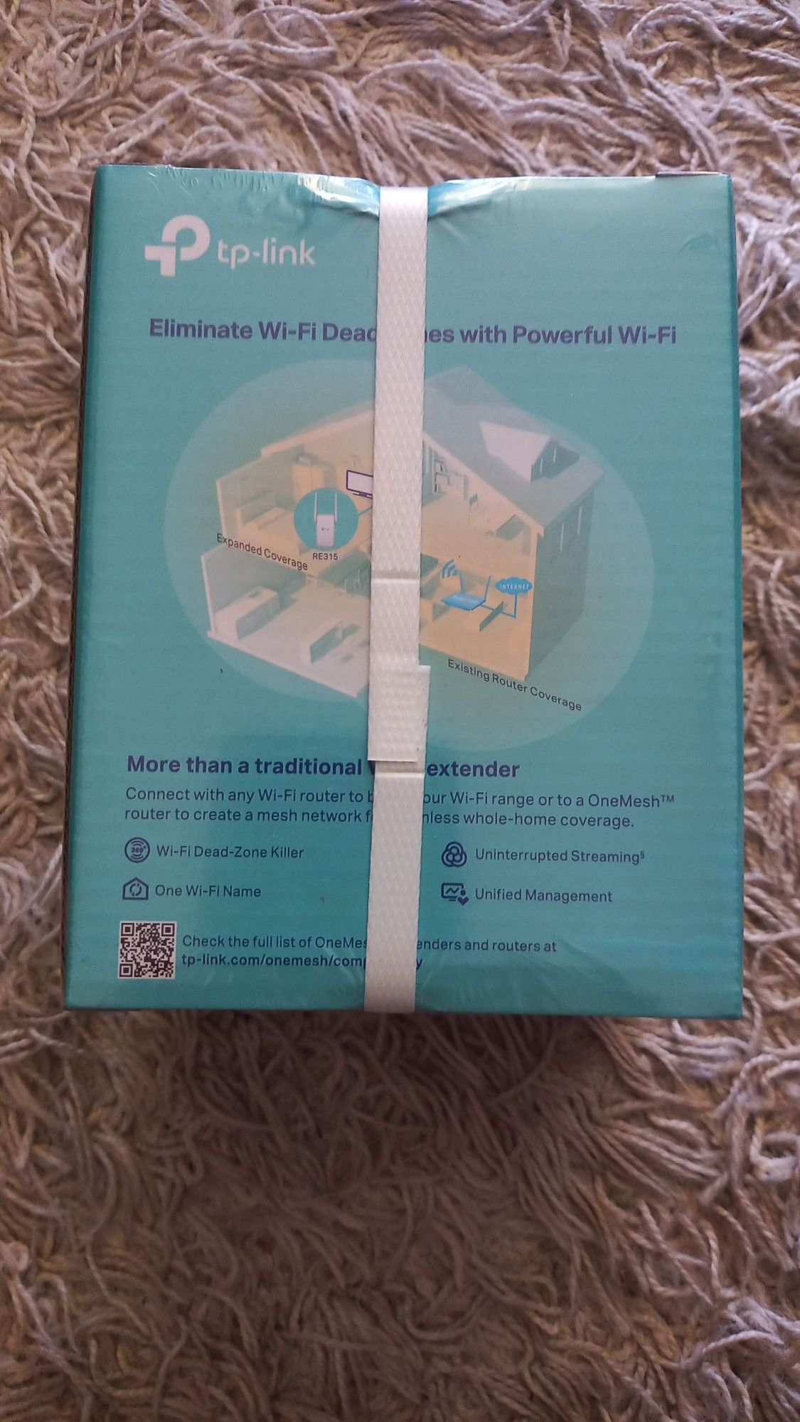 Wzmacniacz Extender sygnału WIFI Tp-link RE315 Mesh AC1200 Dual Band