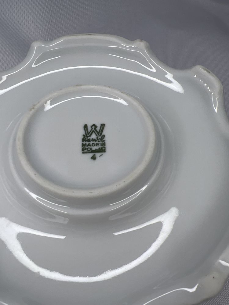 Porcelanowy podgrzewacz do dzbanka Wawel kwiaty B23081