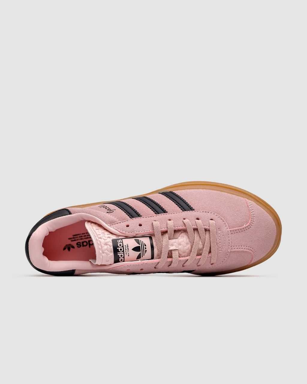 Жіночі кросівки Adidas Gazelle Bold Platform рожевий C-02023 ТОПЧИК