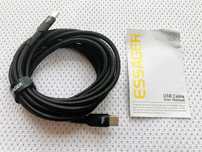 Kabel USB C 100W 3 metry wzmacniany z oplotem ładowarka pancerny nowy!