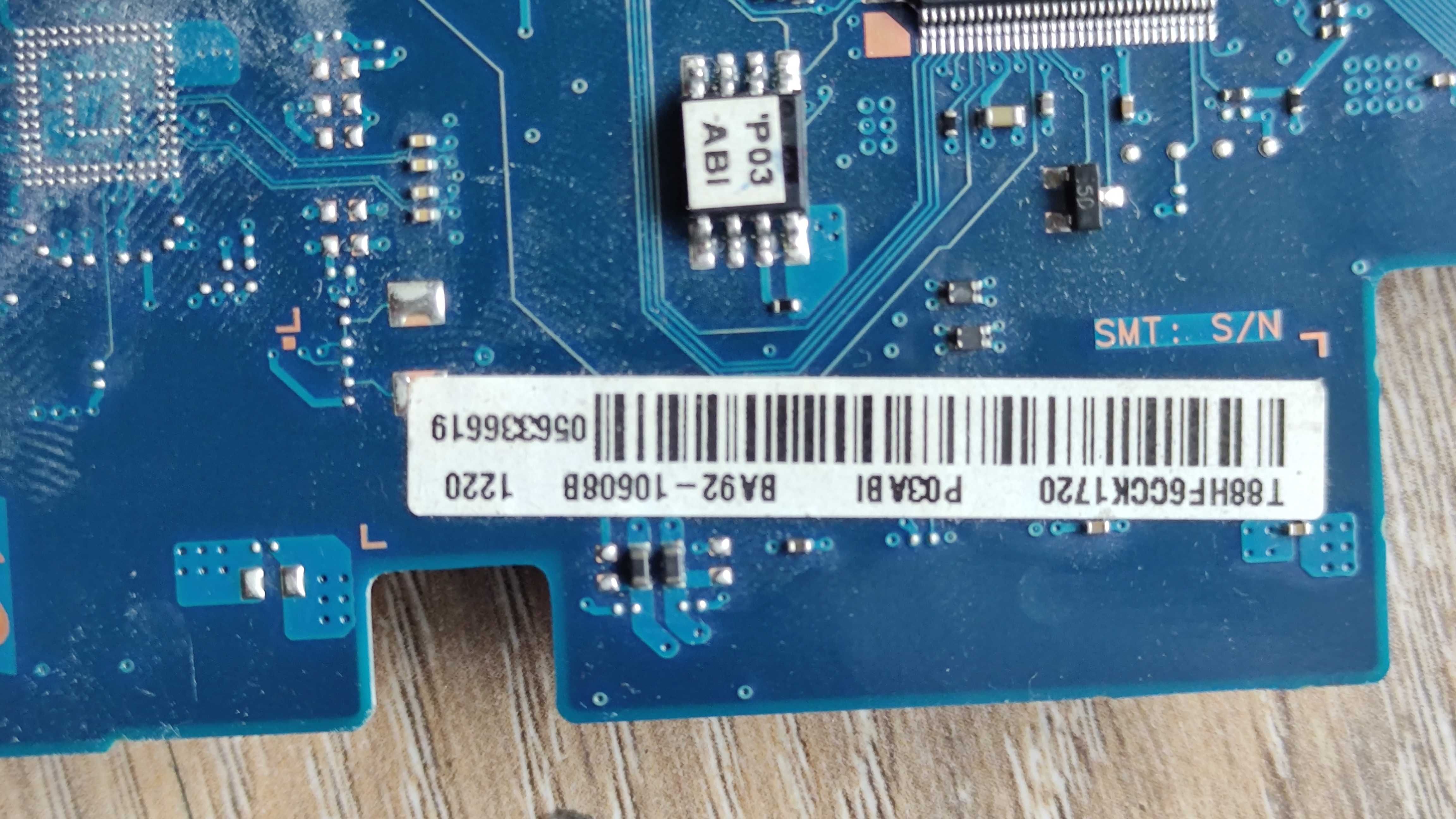 Płyta główna laptop Samsung + procesor i5