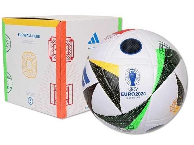 Мяч футбольный Adidas Fussballliebe EURO24 League BOX IN9369 (р. 4-5)