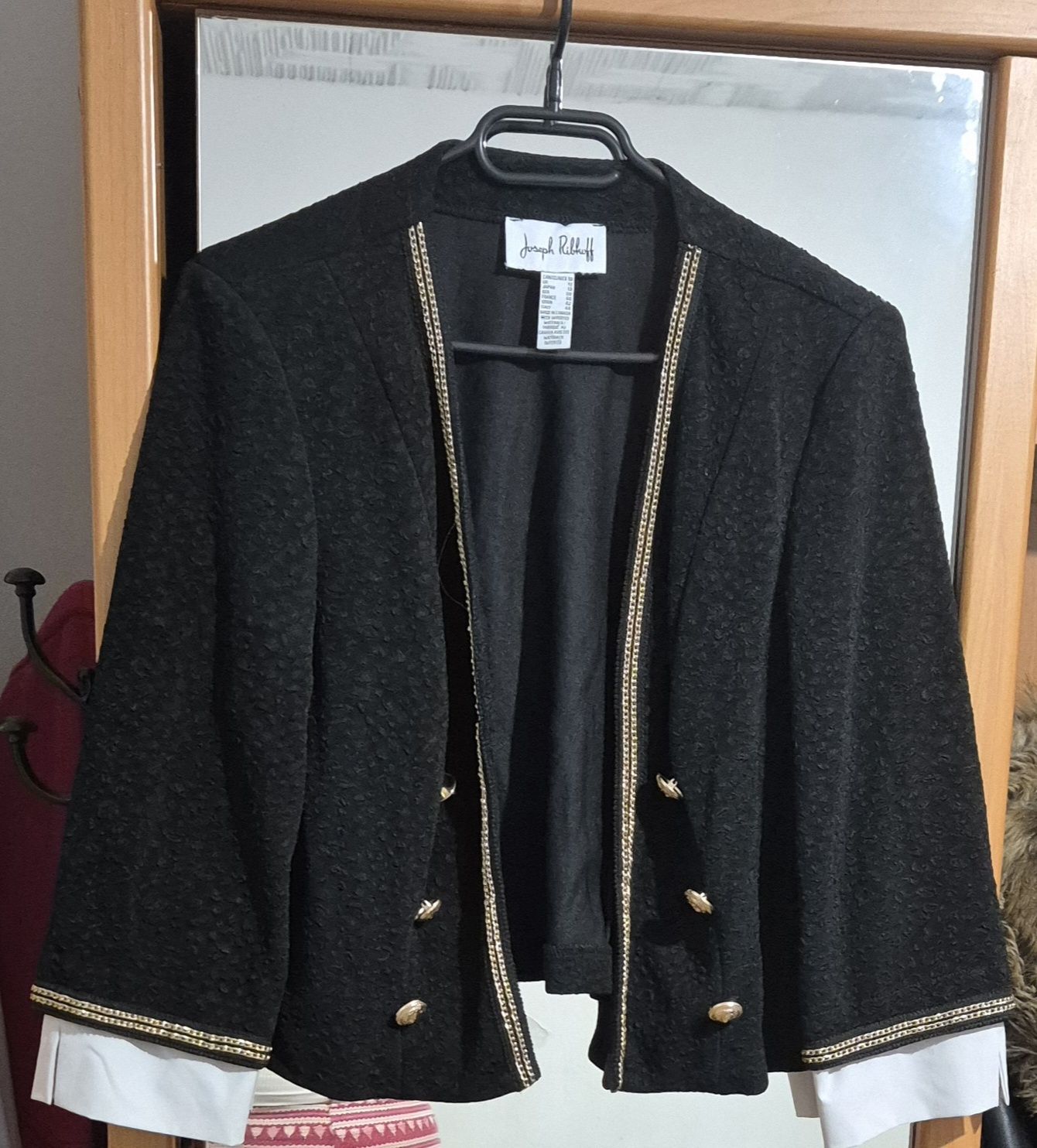 Elegancka garsonka żakiet marynarka S/M