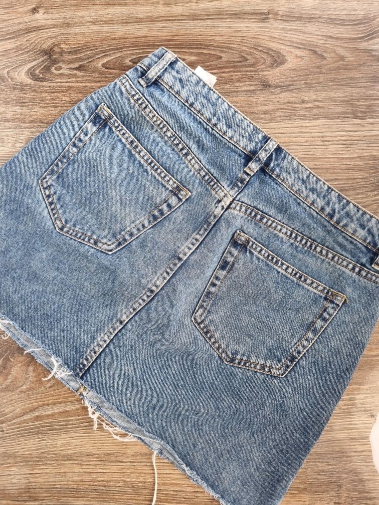 Spódniczka mini jeansowa 36