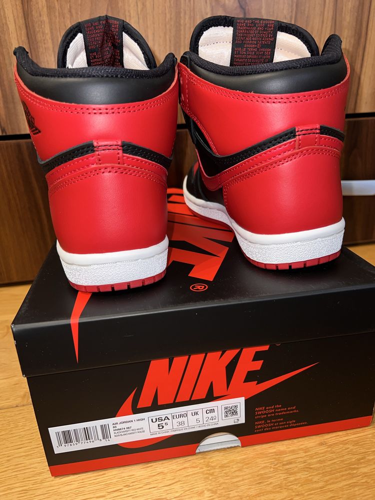 Buty Nike Air Jordan 1 retro Bred High ’85