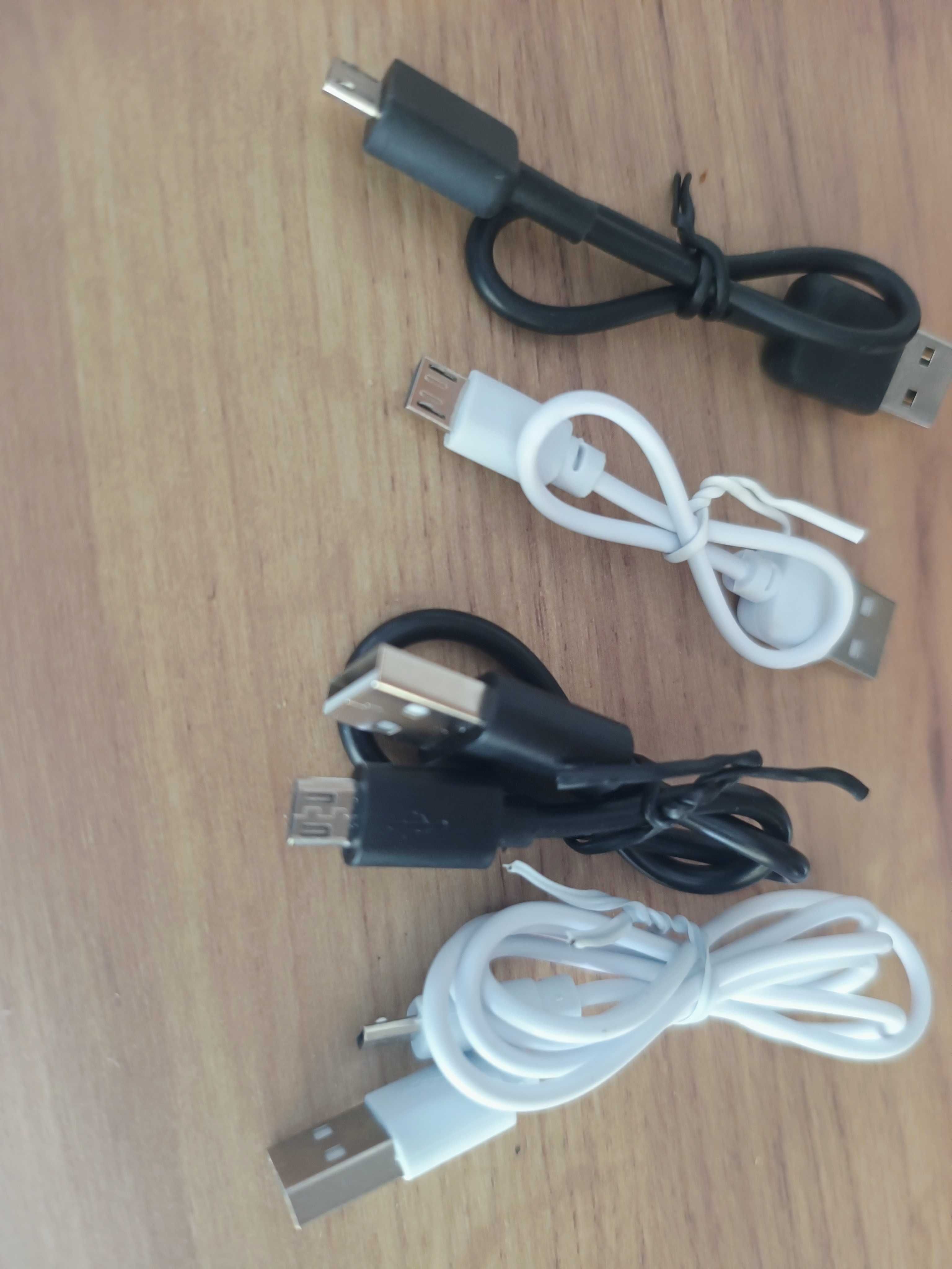 Кабелі зарядки 4 шт type-c та 4шт mikro usb