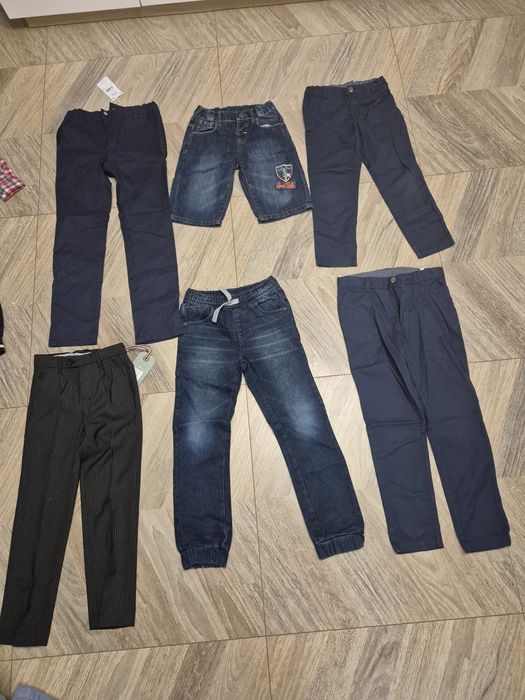 Sprzedam zestaw ubrań dla chłopca od 116 do 128