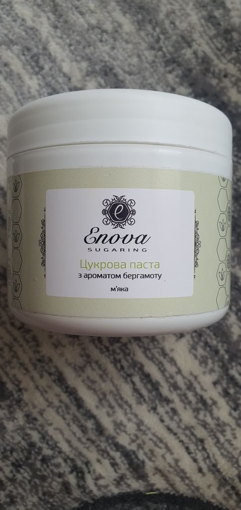 Цукрова,сахарная паста для шугаринга Terra, Enova, BioLife