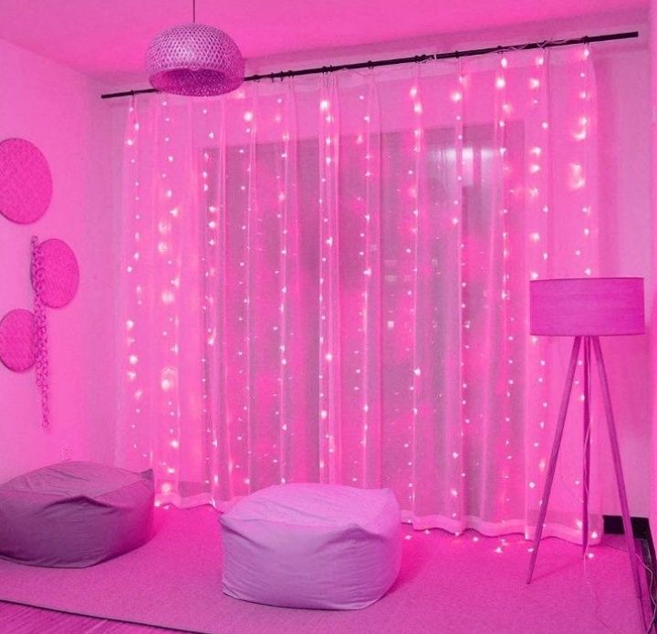 Гирлянда штора на пульте 3*3м занавес 3*2 гірлянда підсвітка нічник