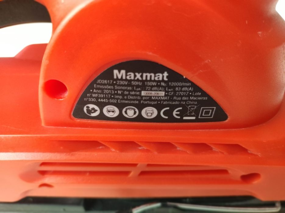 Lixadora vibratória Maxmat 150W