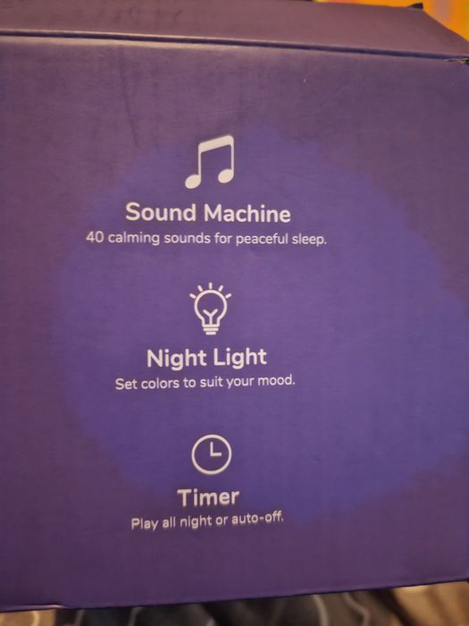 Głośnik do usypiania dzieci z funkcją białego szumu