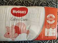 Продам подгузники Huggies Extra Care, размер 2