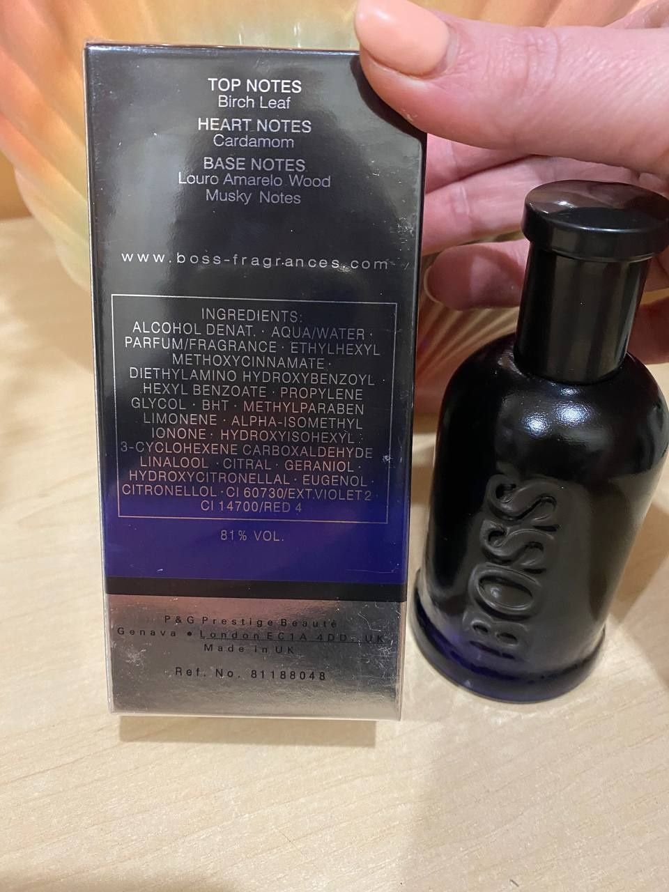 ДУХИ ПАРФУМ чоловічий Hugo Boss Bottled Night 100 ml