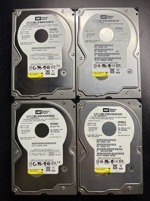 Жесткие диски wd 320gb 5400rpm