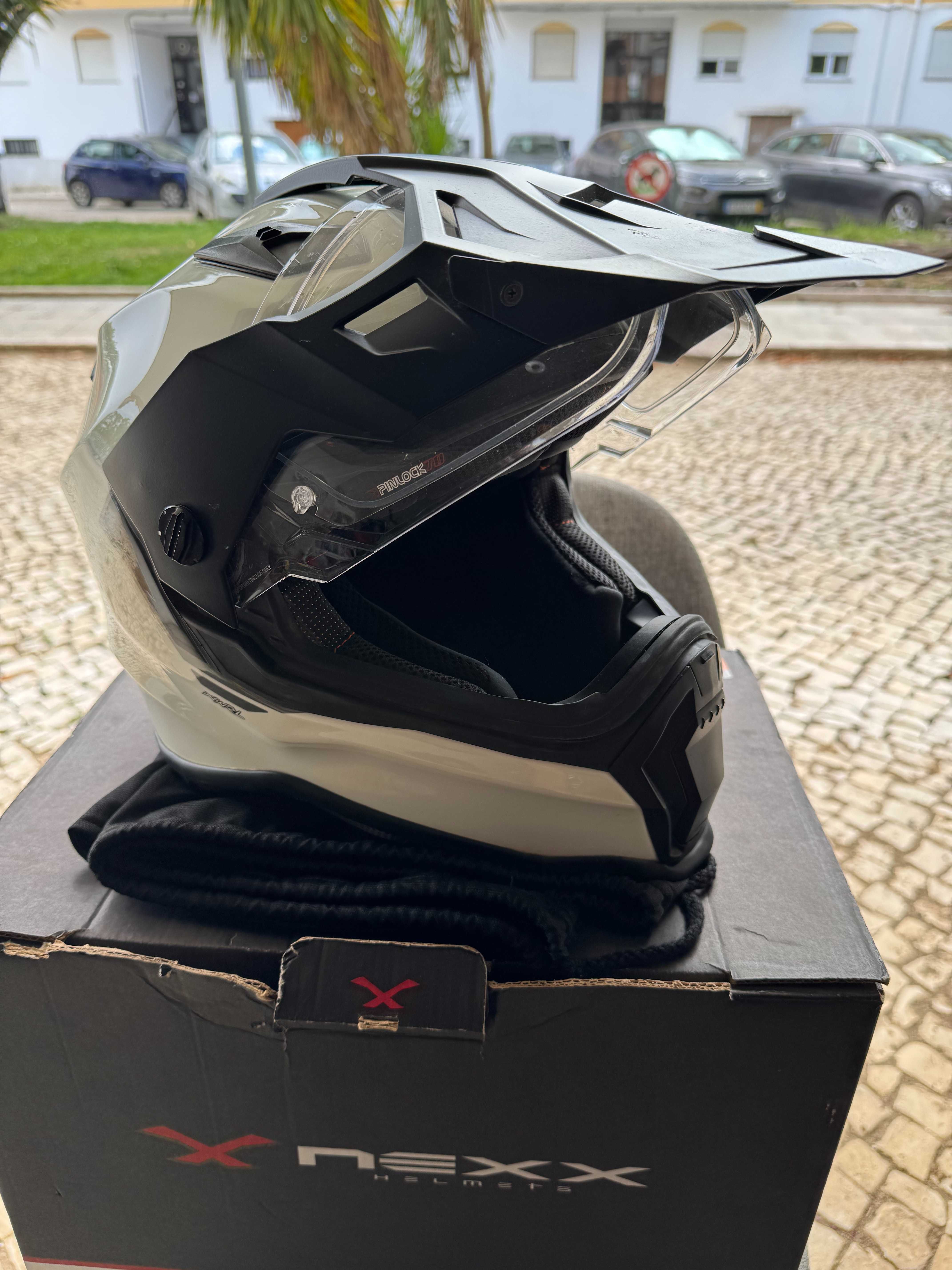 Capacete Nexx X.WRL Full White Tamanho S