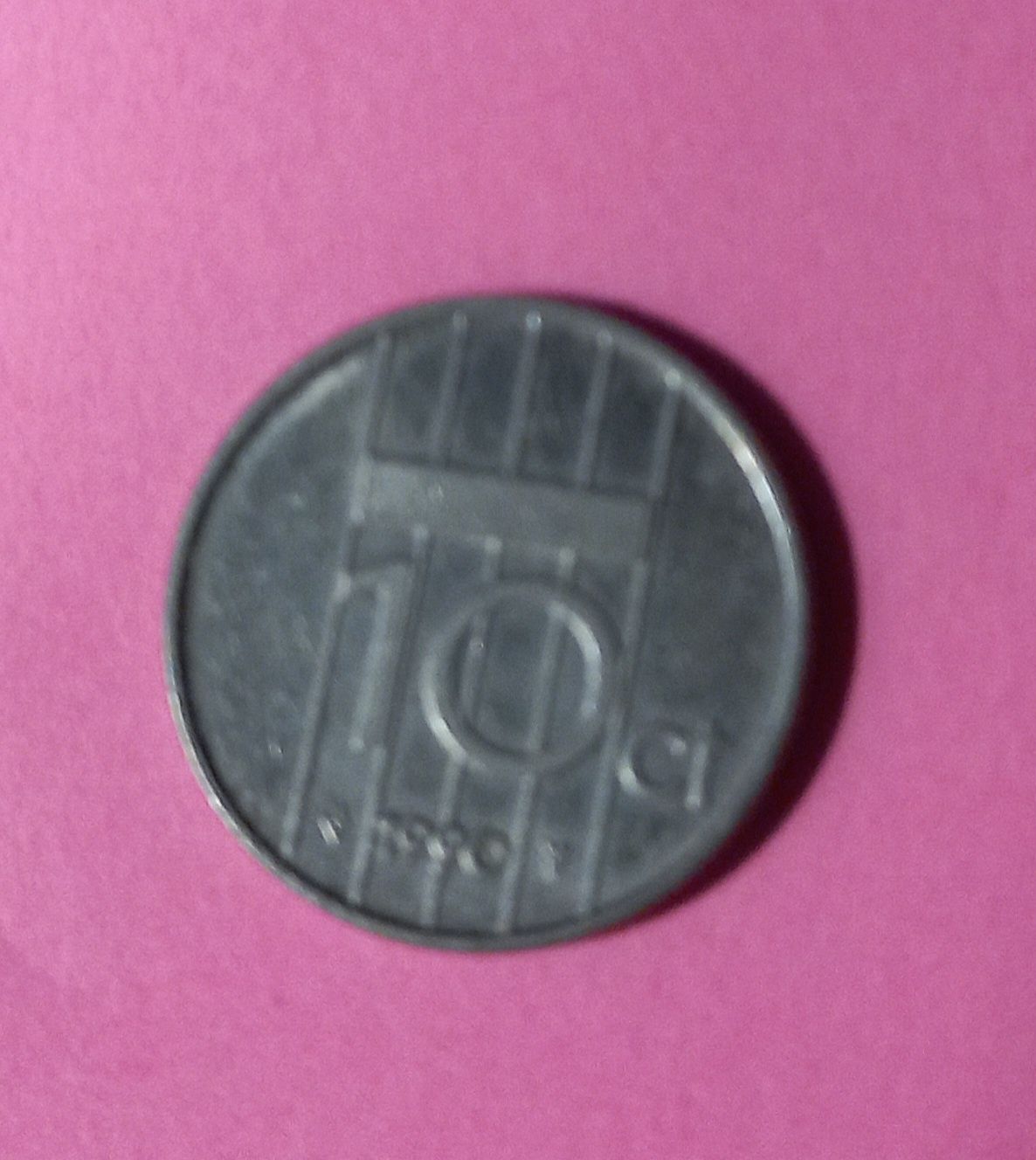 Moneta BEATRIX KONINGIN Der Nederlanden 10 centów 1990 rok