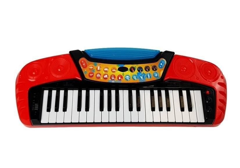 muzyczny 3 w 1 gitara keyboard mikrofon