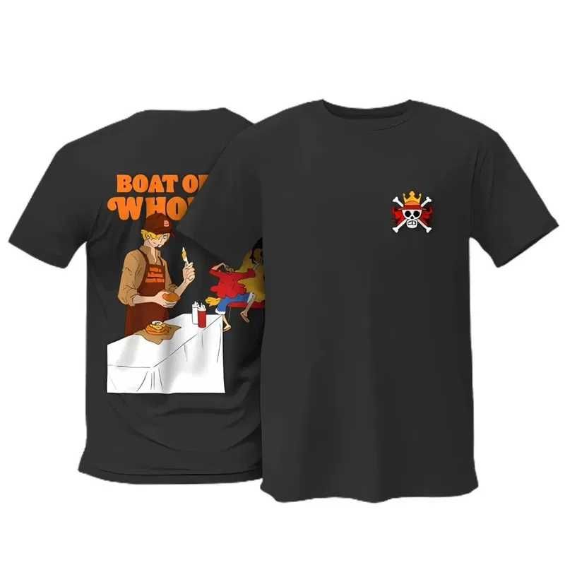 T-shirt One Piece edição exclusiva burger king (NOVA)