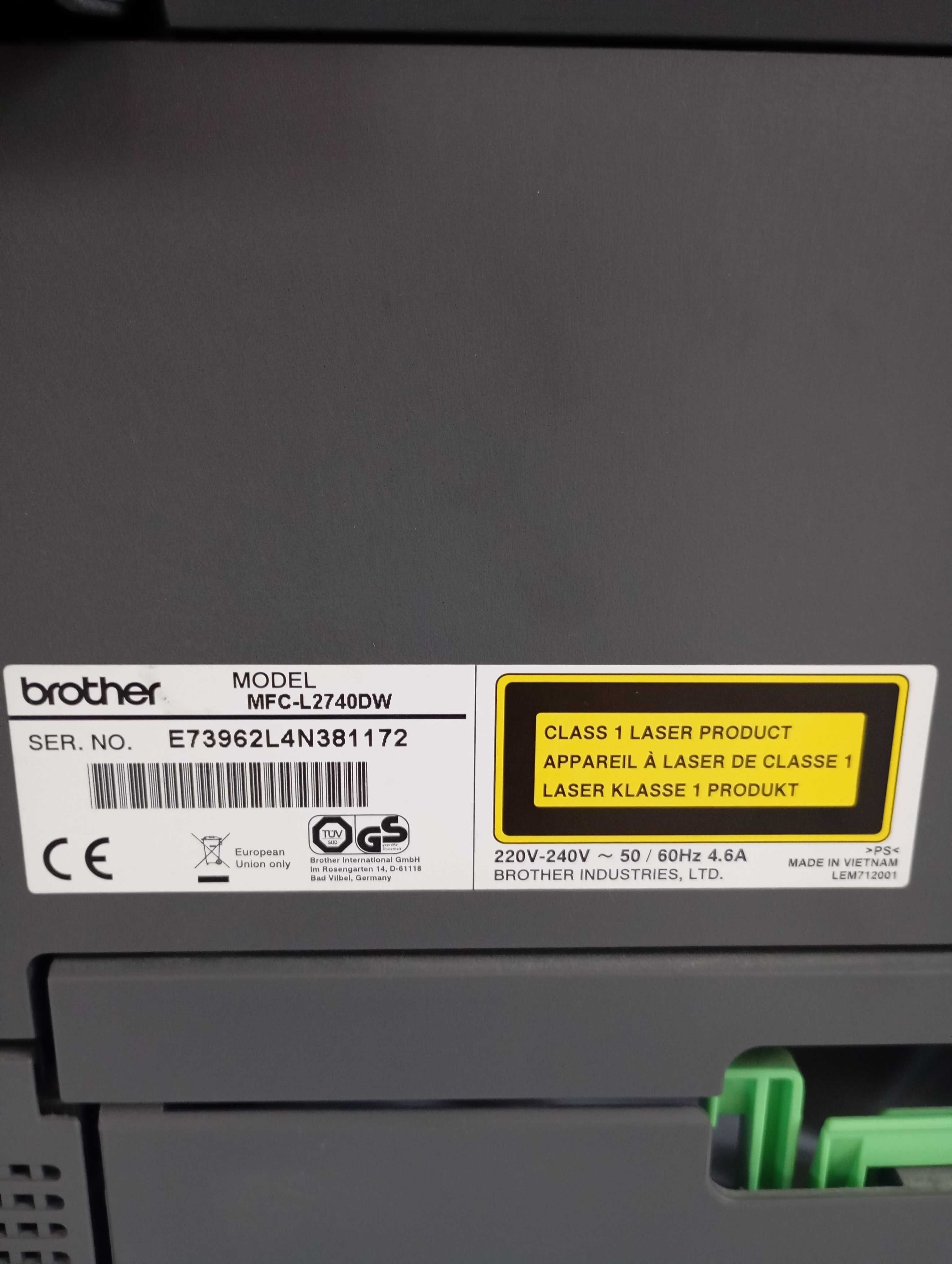 Drukarka Laserowa Brother MFC-L2740DW Wielofunkcyjne urządzenie