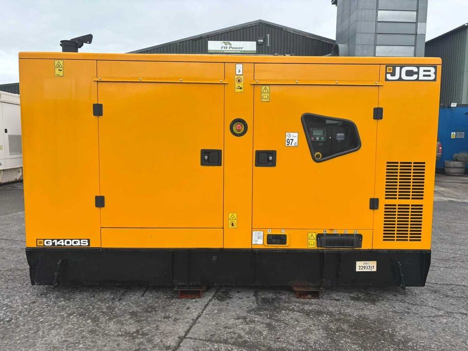 Дизельний генератор JCB G140QS - 140kVA / 112кВт Лише 2 година роботи