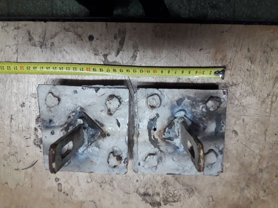 Stary rygiel Skobel na kłódkę dwie sztuki