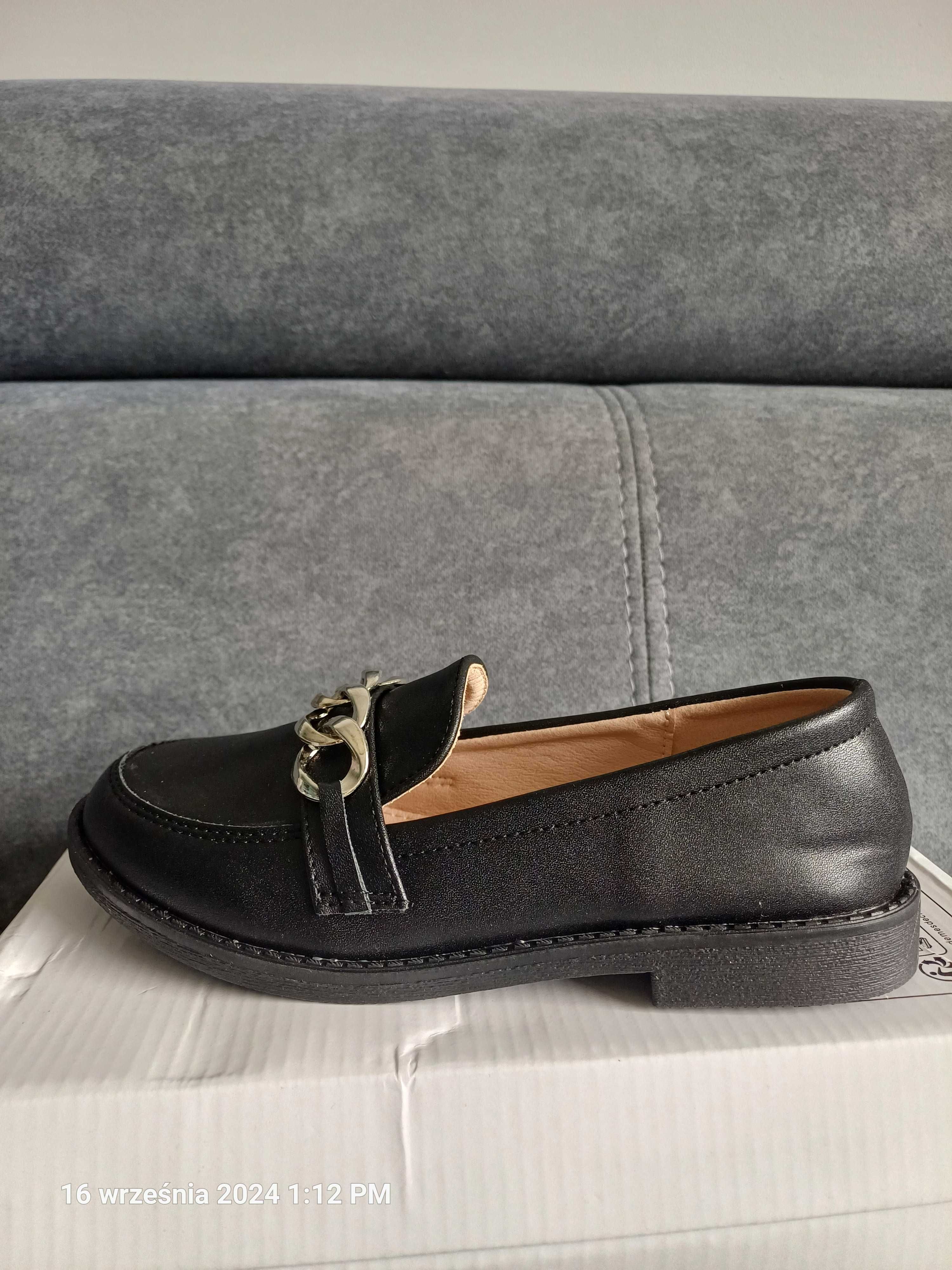 Buty dziewczęce Mokasyny NOWE r.32
