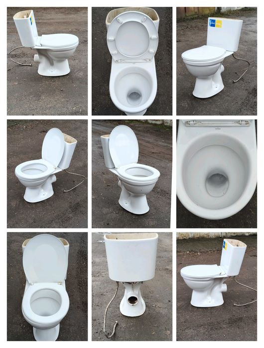 Унитаз + бачок + крышка. 1500 грн.