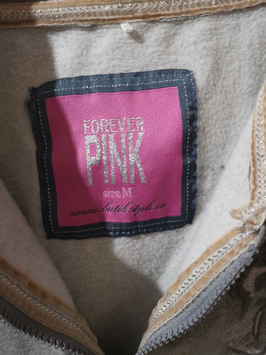 Bluza zapinana na zamek damska szara 38 M kaptur ciepła