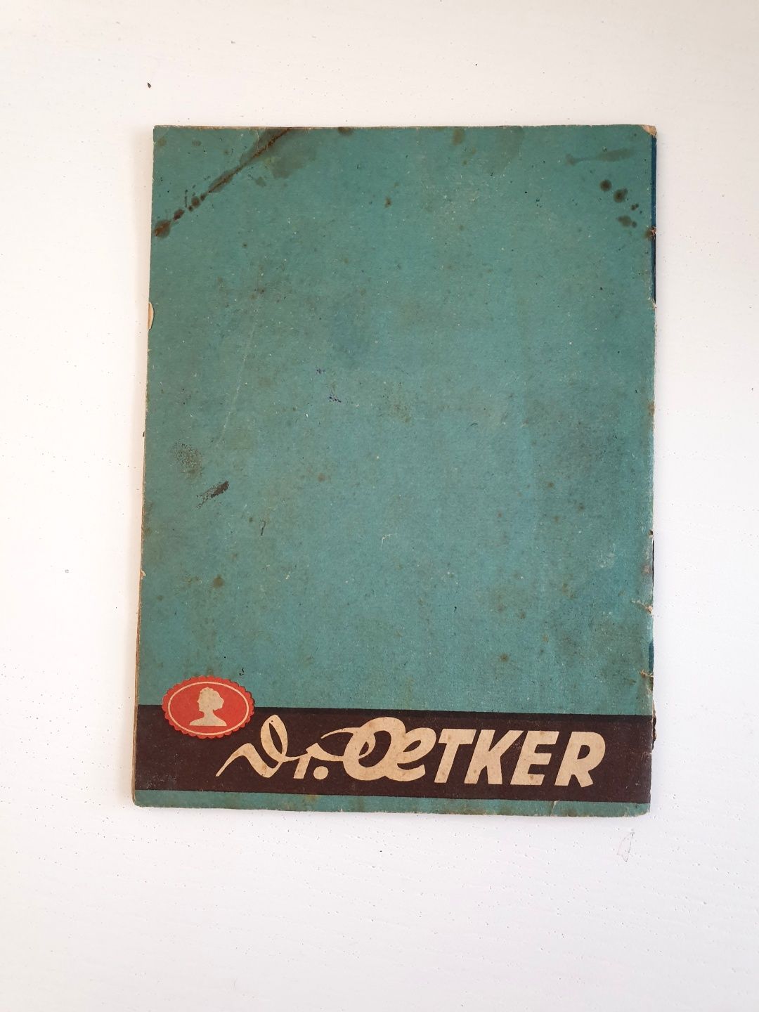 Bardzo stara książeczka z przepisami dr. Oetker Szamocin niemiecki
