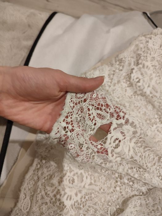 Suknia ślubna rybka