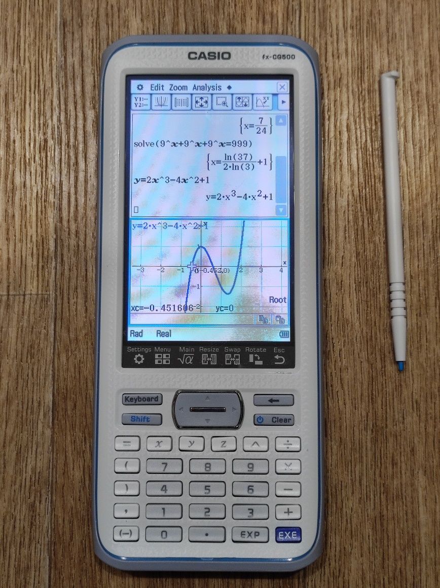 Графічний калькулятор Casio fx-CG500 (fx-CP400)