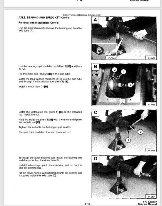 Ładowarki BOBCAT Instrukcje PDF Serwisówki Katalog Części Schematy ENG