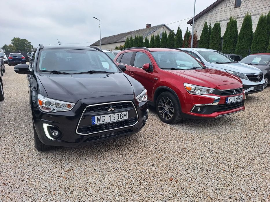 Mitsubishi ASX Diesel_AUTOMAT_Napęd 4X4_Kamera_Panorama_Nawigacja_Skóry_Zarejestrowan